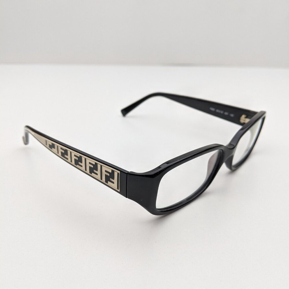 🕶️Made in Italy! Fendi F983 Black Eyeglasses 53/15 130 | EUT432🕶️ - Picture 2 of 11